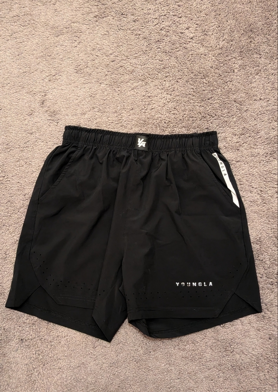 YoungLA Running Shorts (Black)